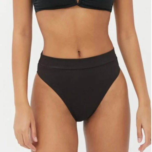 ⭐️ Out From High-Waisted Peasant Hipster Hippie Beach Hip Boho Bikini Bottoms - Picture 1 of 3